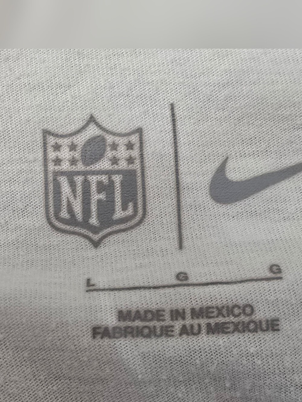 NFL Dallas Cownoy Logo Tee by Nike Size L - Picture 5 of 7